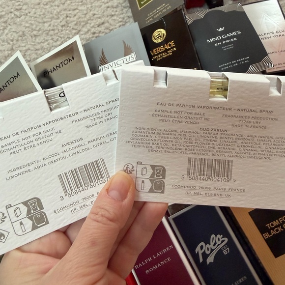 Assorted Fragr Sample Collection of 27 new - Picture 6 of 6